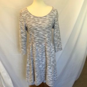 Maison Jules Silvery 3/4 sleeve dress